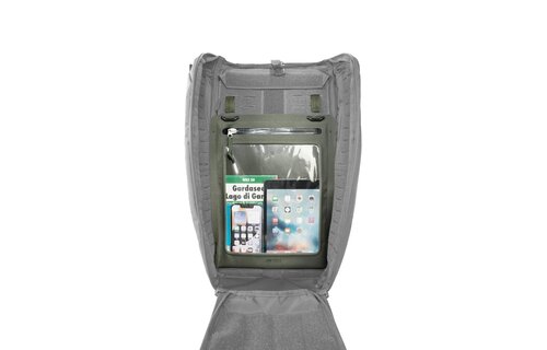 W-Pouch A4 Water Repellent (Stone Grey Olive)