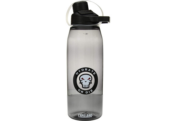 Drinking Bottle Chute 1.5 liter Hydrate Or Die (Charcoal)
