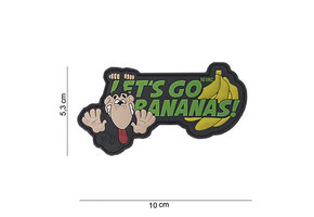 Let's Go Bananas  PVC Patch