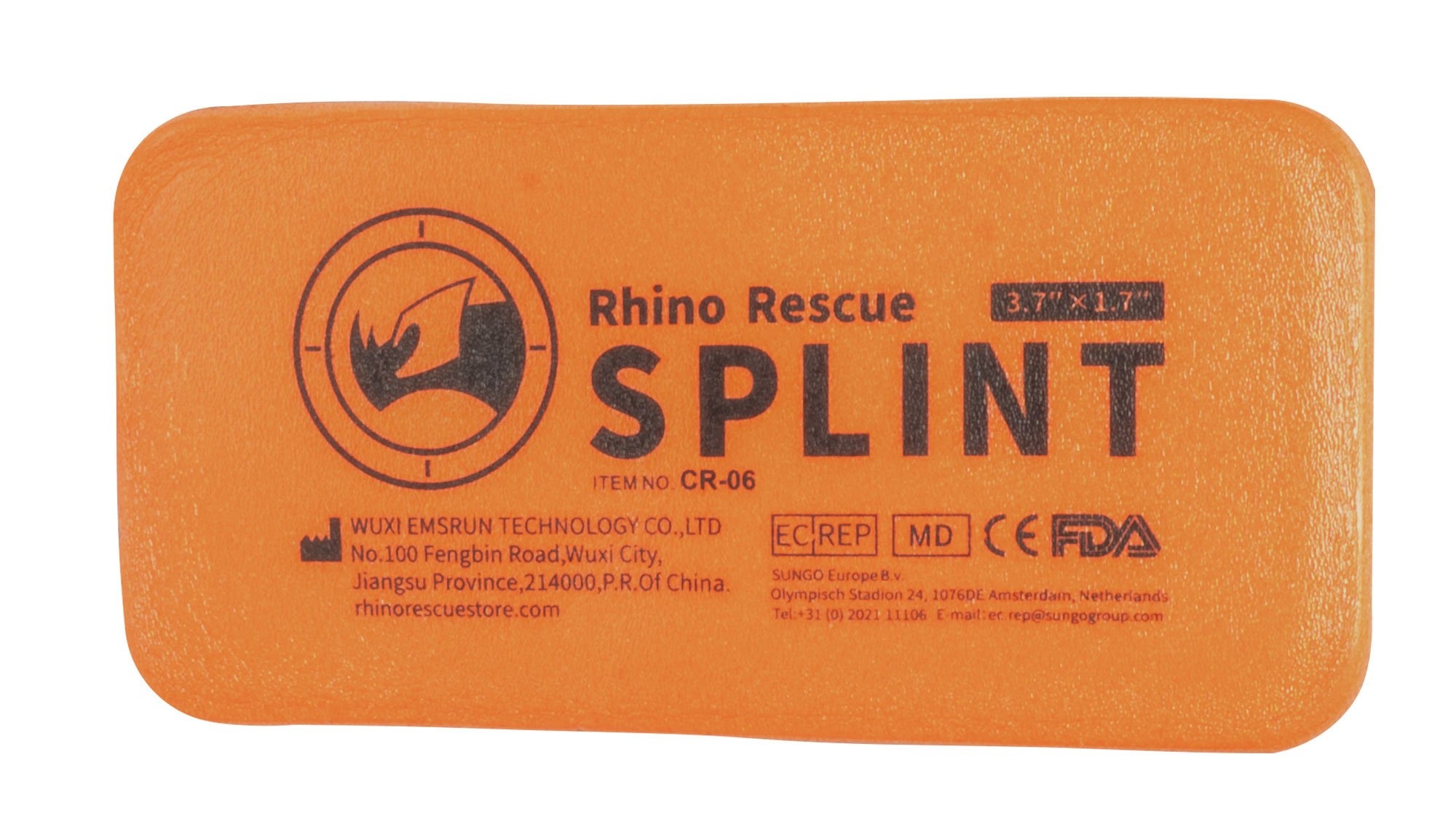 Finger Splint 9cm (Orange)