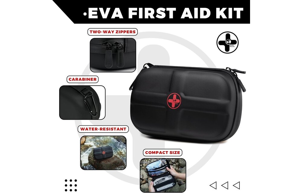 EVA First Aid Kit (Black)
