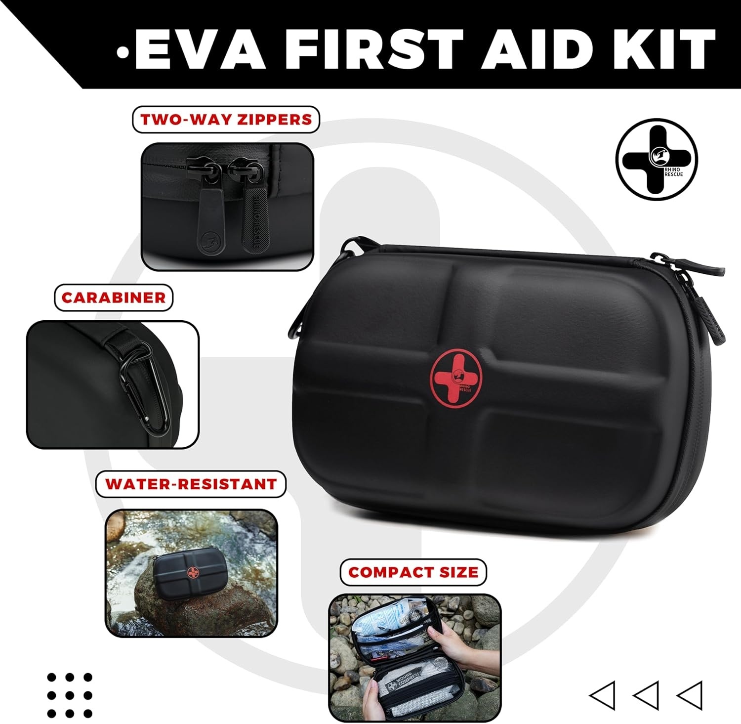 EVA First Aid Kit (Black)