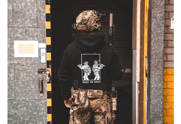 BELSOF Back To Back Hoodie (Black)