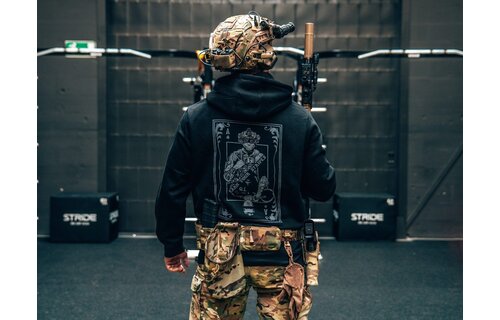 DTS Earn Your Stripes Hoodie (Black)