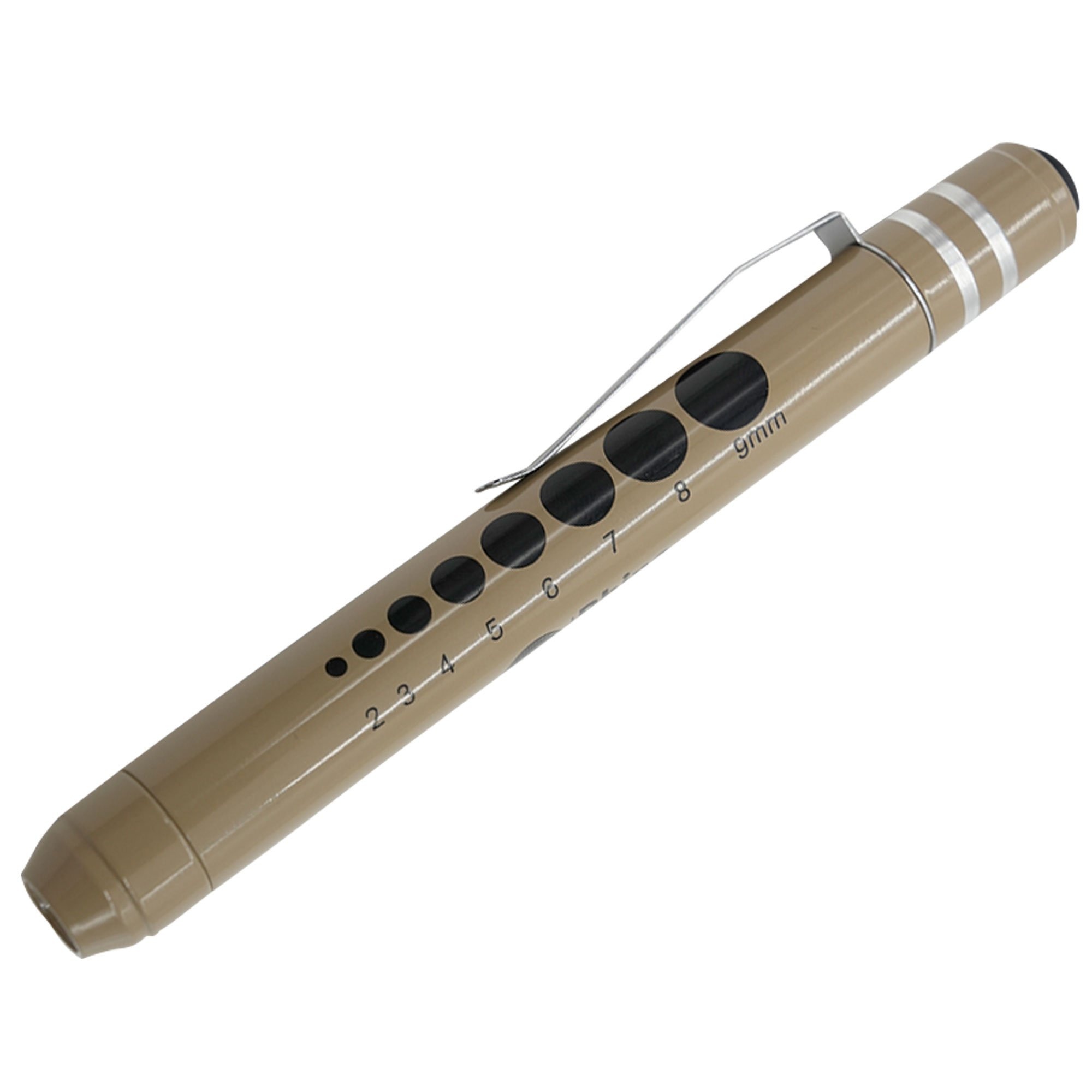 Reusable LED Penlight Dual Diagnostic Light (Coyote)