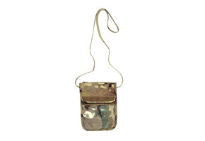 Neck Pouch Transparent ID Holder (Multicam)