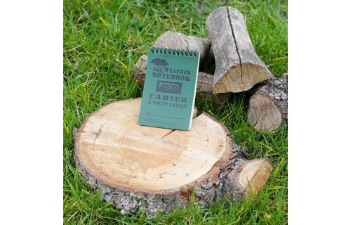 Waterproof Notebook (Large) (Olive)