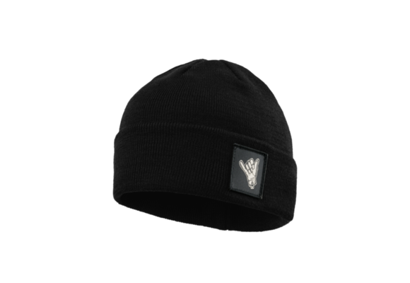 Shaka Merino Beanie (Black)