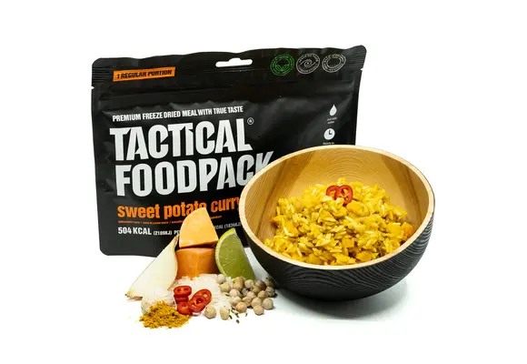 Sweet Potato Curry and Rice 115g