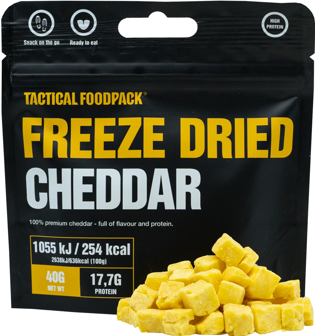 Freeze-Dried Cheddar Snacks 40g