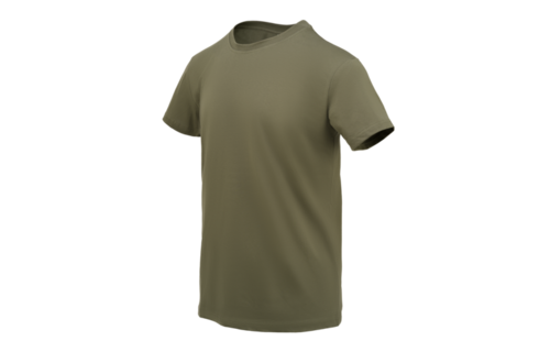 Cotton T-Shirt (Olive Green)