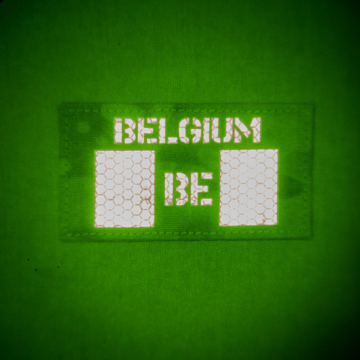 Belgium Flag Patch (Coyote / IR)