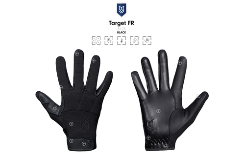 8125 Target FR Gloves (Black) (Flame Resistant)