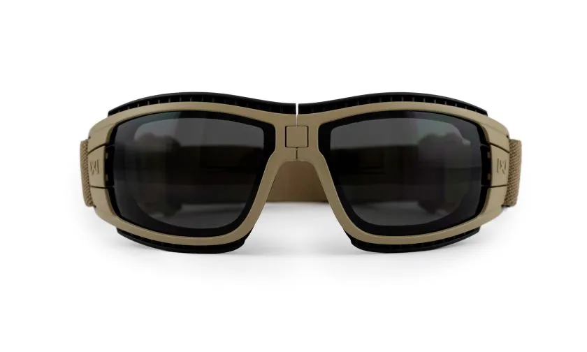 Lynx Grey/Clear (Matte Tan Frame)