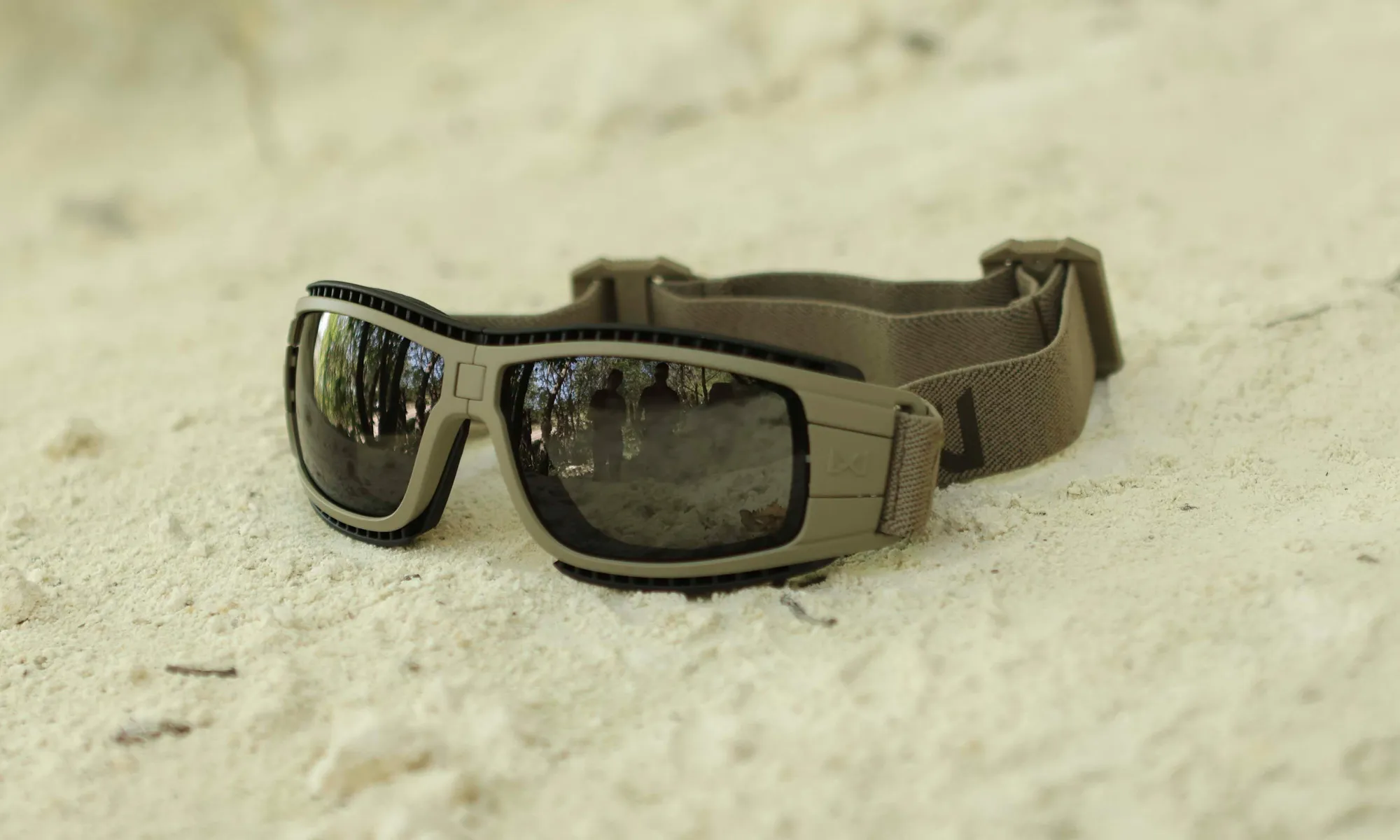 Lynx Grey/Clear (Matte Tan Frame)