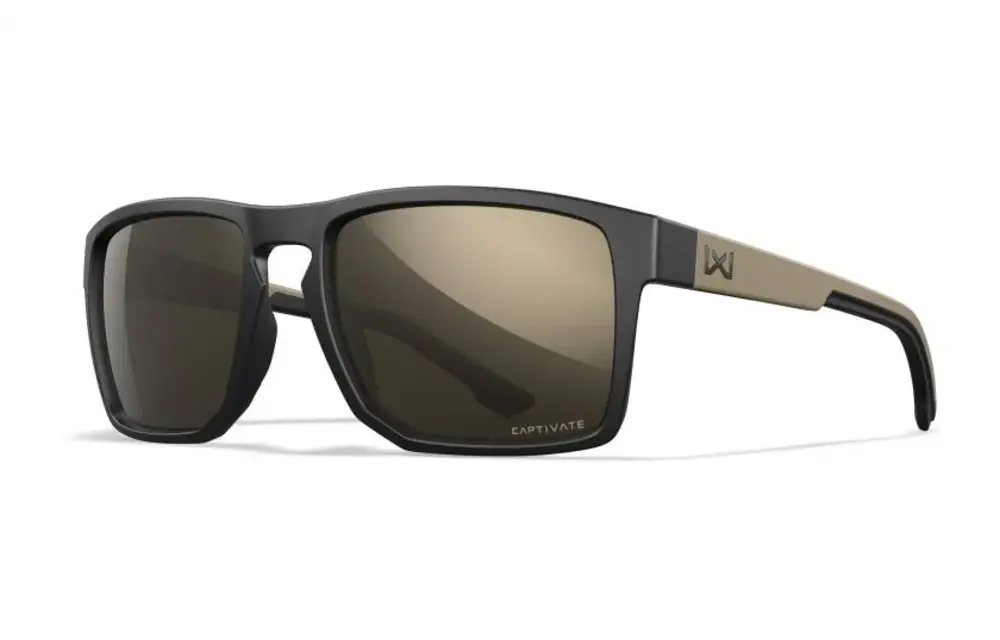 Founder Captivate Tungsten Mirror (Matte Black/Tan)