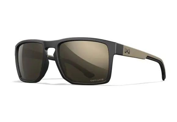 Founder Captivate Tungsten Mirror (Matte Black/Tan)