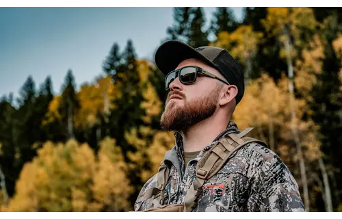 Founder Captivate Tungsten Mirror (Matte Black/Tan)