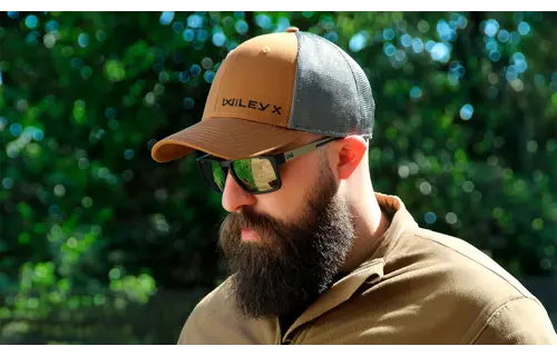 Founder Captivate Tungsten Mirror (Matte Black/Tan)