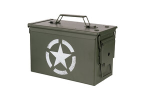 .50 Munitiekist Ammo Box (US Army Star)