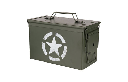 .50 Munitiekist Ammo Box (US Army Star)