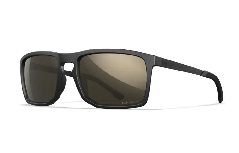 AXE Captivate Polarized Tungsten Mirror (Matte Black)