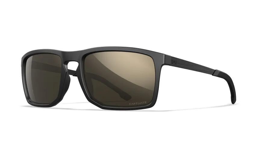 AXE Captivate Polarized Tungsten Mirror (Matte Black)