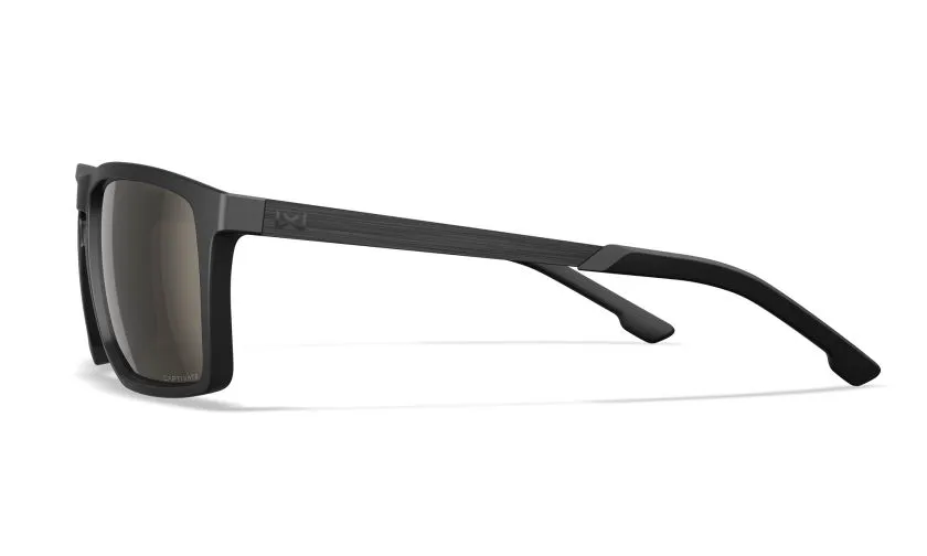 AXE Captivate Polarized Tungsten Mirror (Matte Black)