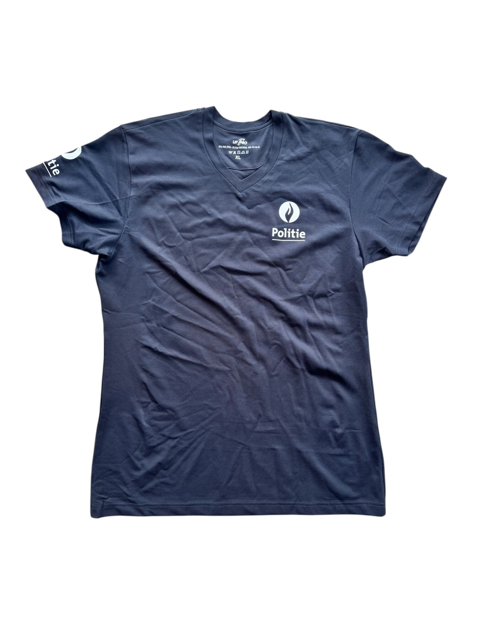 Urban T-Shirt + Print Politie (Navy Blue)