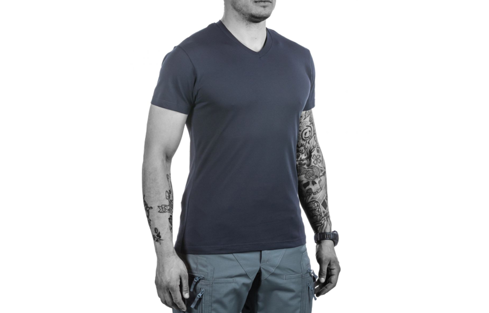 Urban T-Shirt + Bedrukking Politie (Navy Blue)