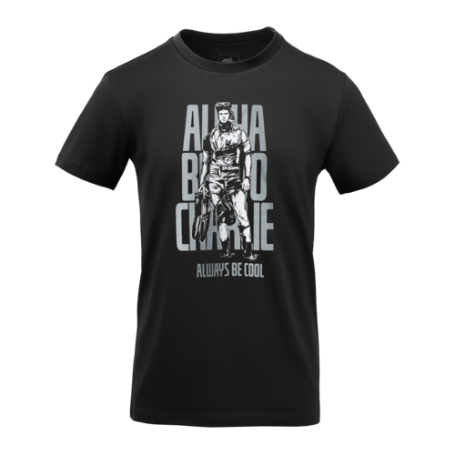 T-Shirt ABC Alfa Bravo Charlie (Black)