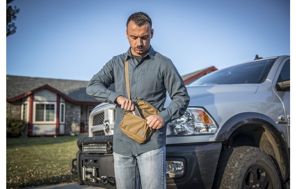 EDC Compact Shoulder Bag (Shadow Grey)