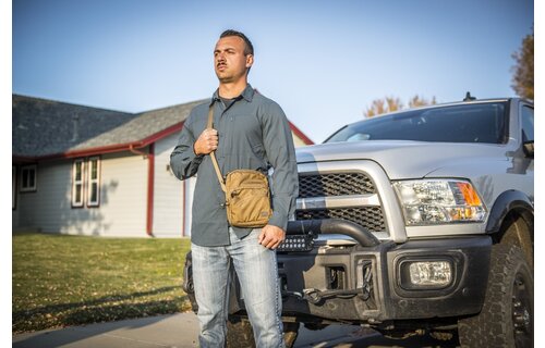 EDC Compact Shoulder Bag (Shadow Grey)