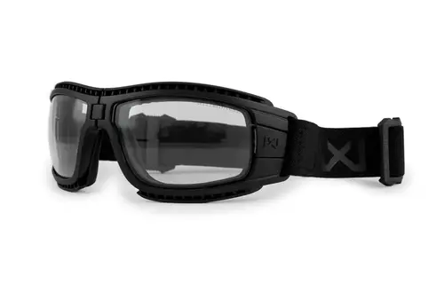 LYNX Grey/Clear (Matte Black Frame)