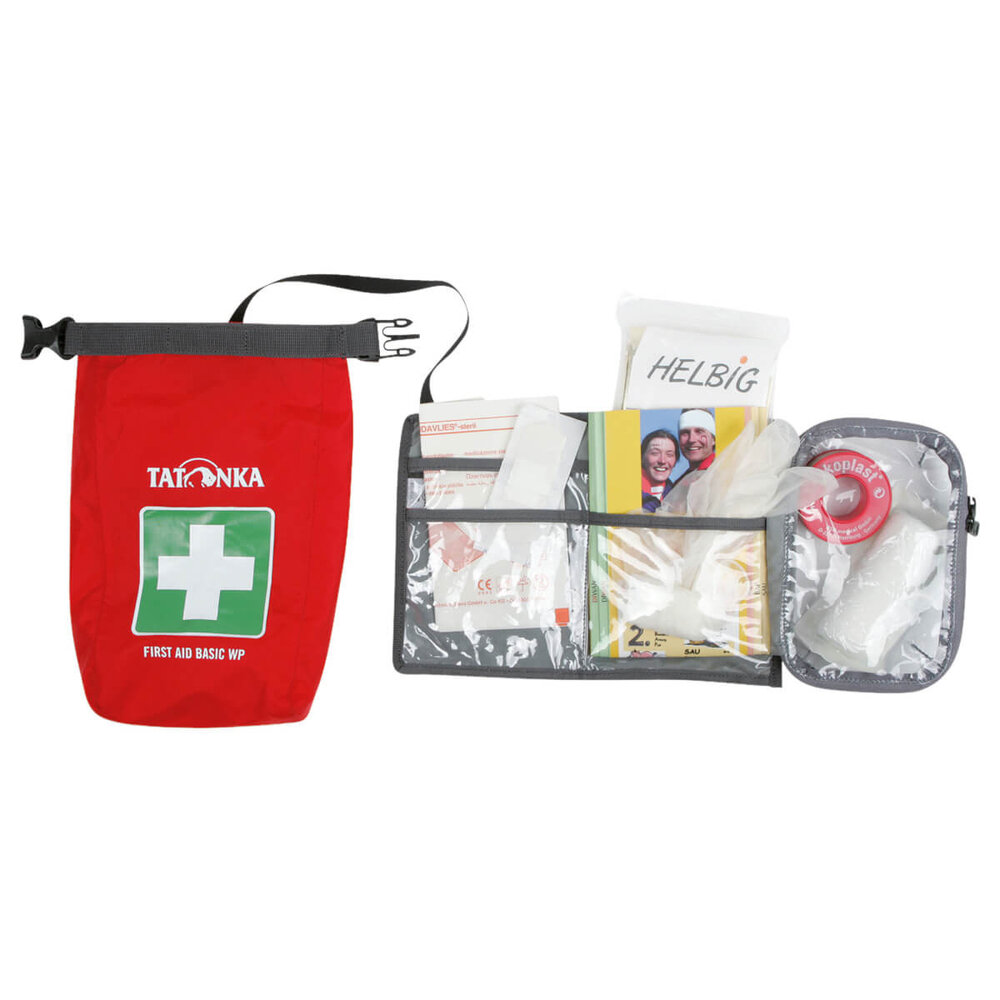 First Aid Kit Basic Waterproof (Red)