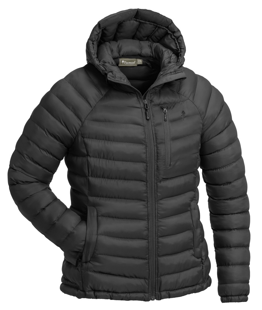 Dames Abisko Insulation Jas (Rookzwart)