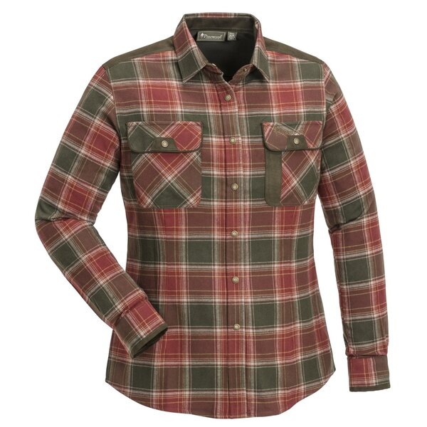 Dames Prestwick Exclusive Hemd (Donker Koper/Suede Bruin)