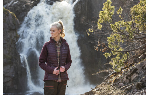 Dames Prestwick Exclusive Hemd (Donker Koper/Suede Bruin)