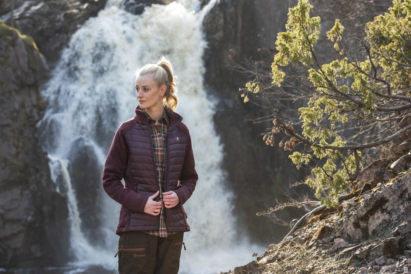 Dames Prestwick Exclusive Hemd (Donker Koper/Suede Bruin)