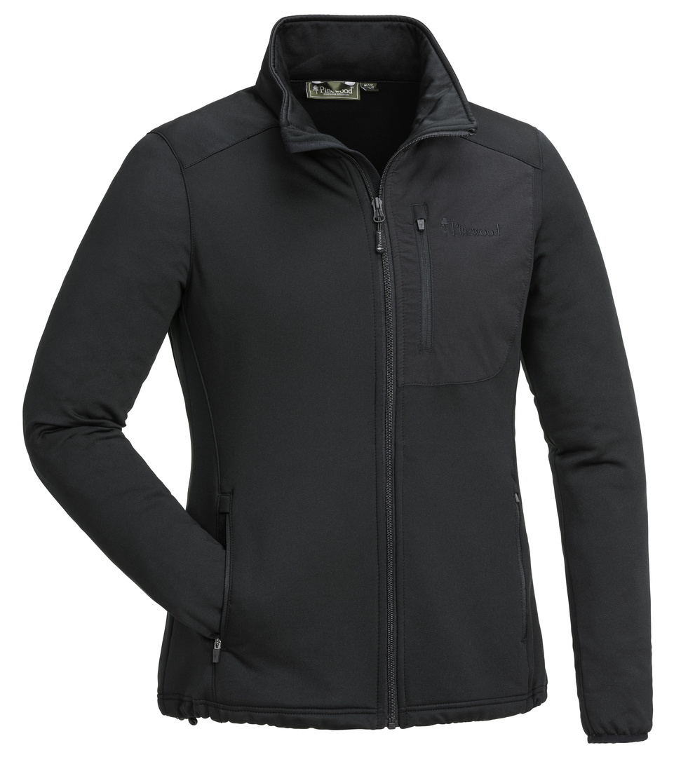 Dames Brenton Power Fleece Trui (Zwart)