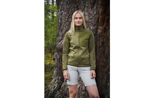 Dames Brenton Power Fleece Trui (Zwart)