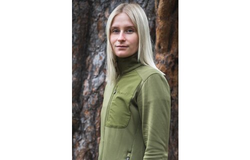 Dames Brenton Power Fleece Trui (Zwart)