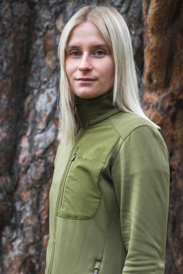 Dames Brenton Power Fleece Trui (Zwart)