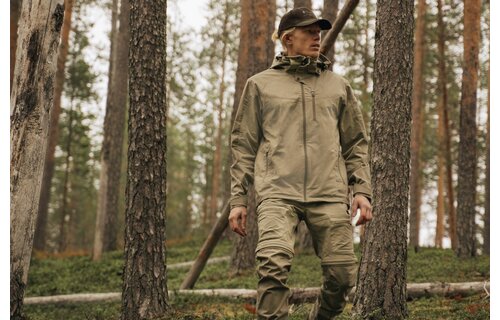 Finnveden Hybrid Jas (Licht Khaki)