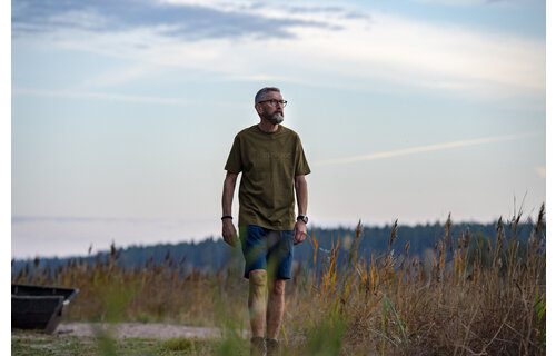 Outdoor Life T-Shirt (Donker Marine)