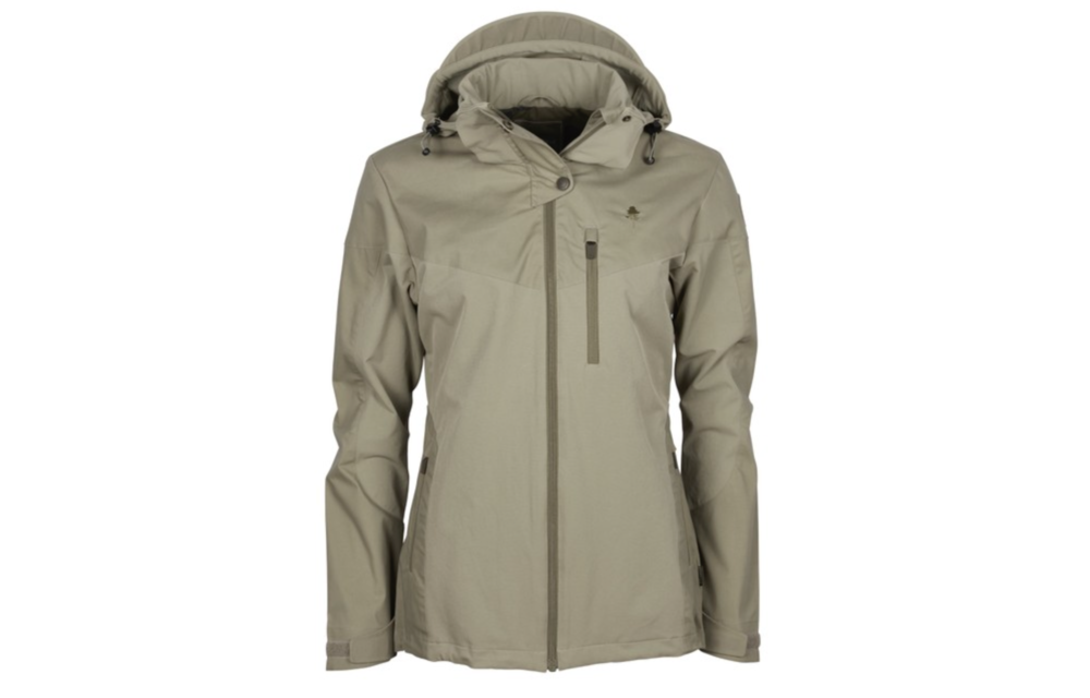 Dames Finnveden Hybrid Jas (Licht Khaki)