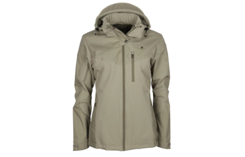 Dames Finnveden Hybrid Jas (Licht Khaki)