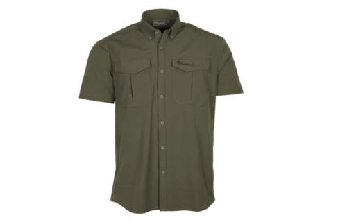 Everyday Travel Hemd Korte Mouw (Groen)