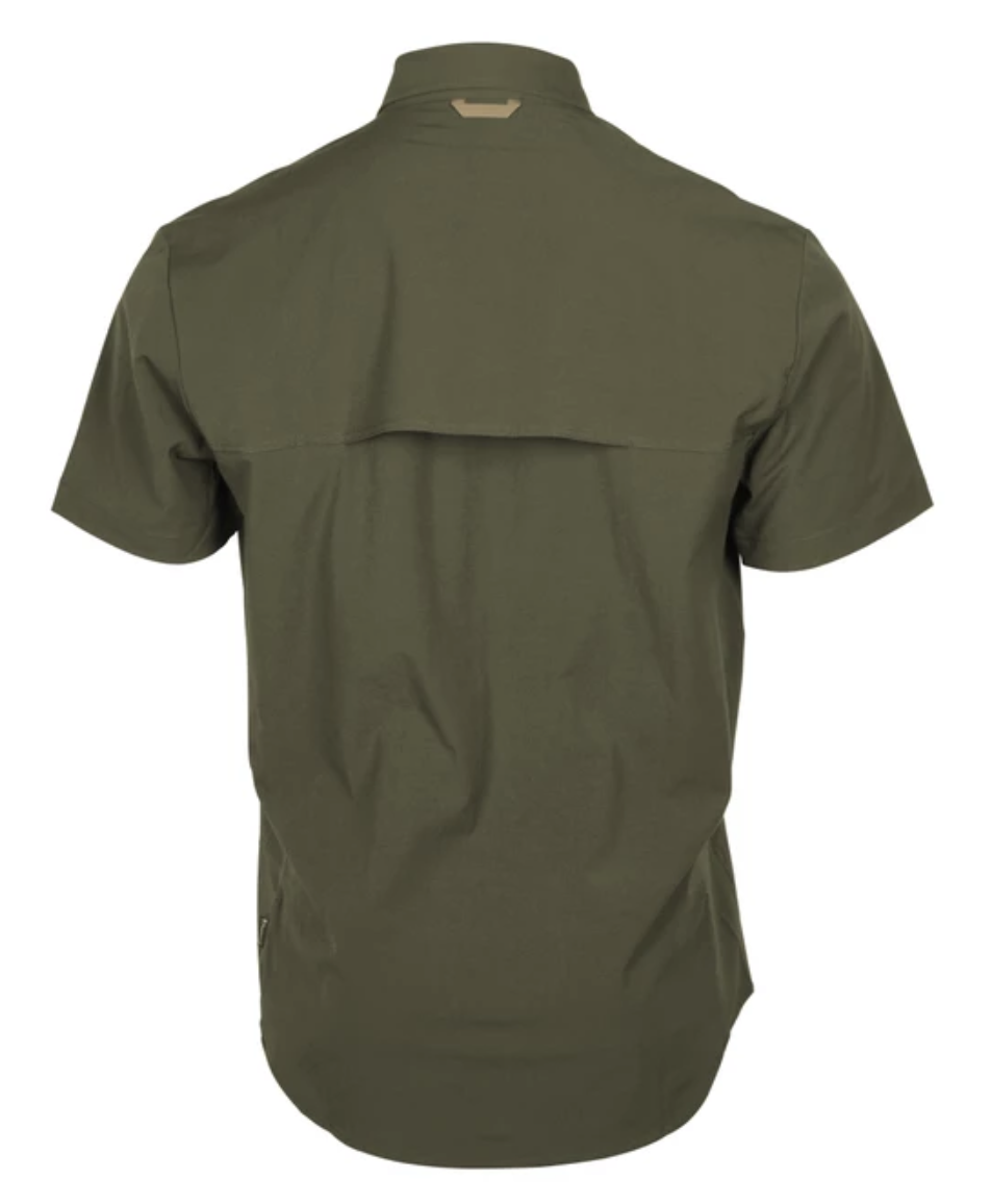 Everyday Travel Hemd Korte Mouw (Groen)