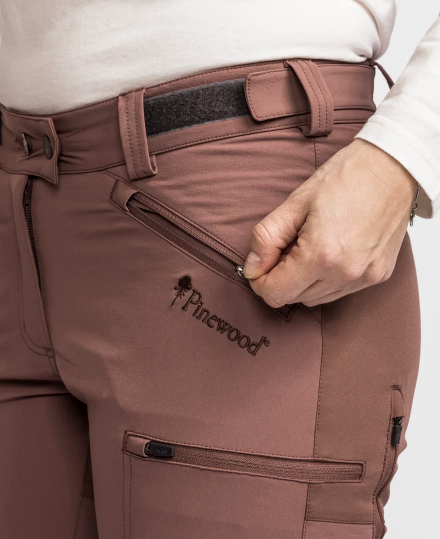 Dames Brenton Broek (Mole Bruin)